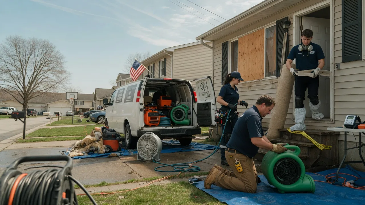 Water Damage Restoration in Danville, KY near me